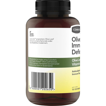 Comvita Olive Leaf Extract Immune Defence Vege Caps 150 Caps