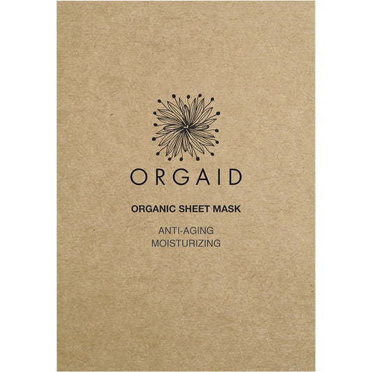 Orgaid Organic Sheet Mask Anti-Aging & Moisturizing 24ml