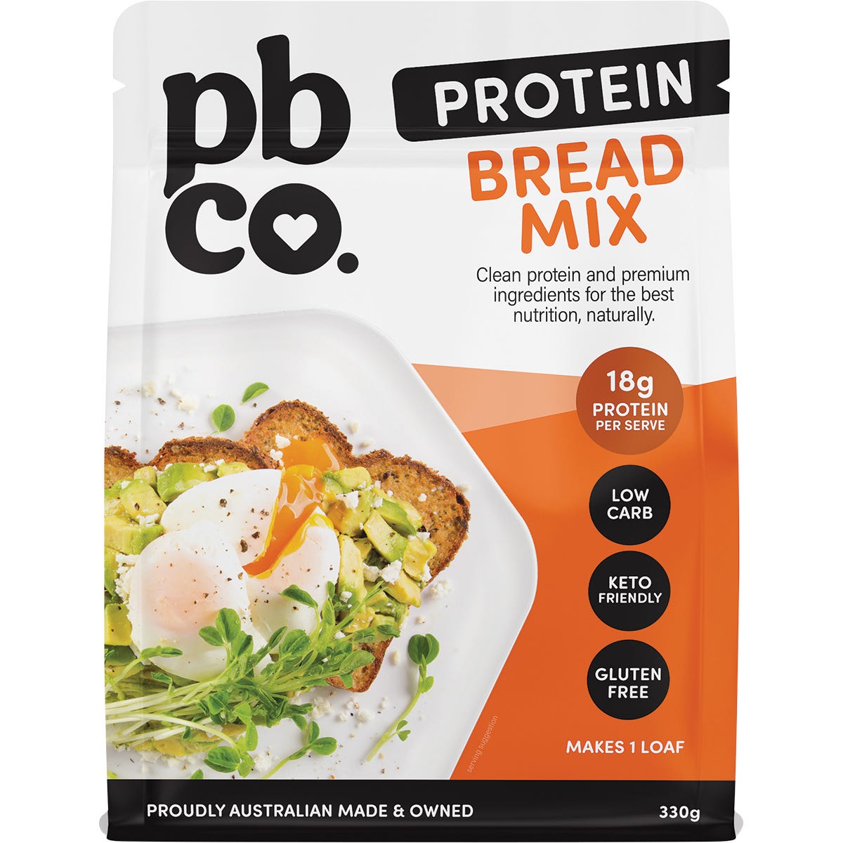 PBco Protein Bread Mix 330g