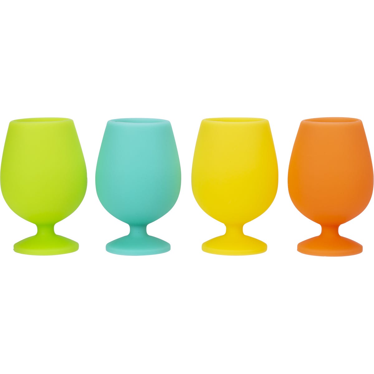 Porter Green Stemm Silicone Wine Glass Set Campinas 4x250ml