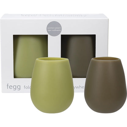 Porter Green Fegg Silicone Tumbler Set Edmonton 2x350ml