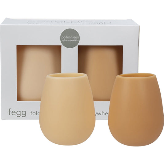 Porter Green Fegg Silicone Tumbler Set Durban 2x350ml