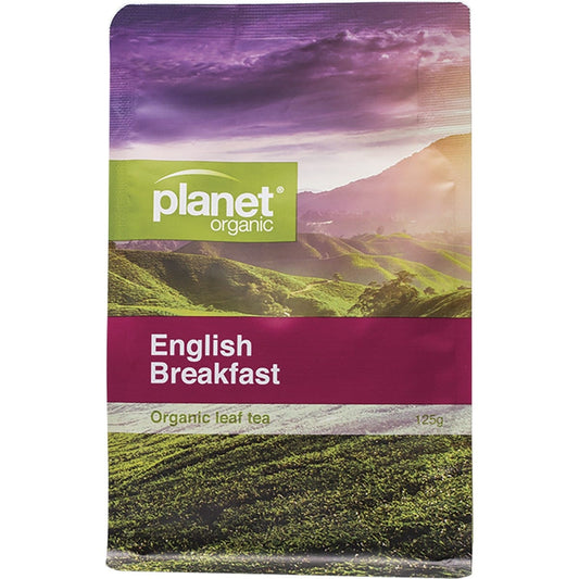 Planet Organic Herbal Loose Leaf Tea English Breakfast 125g