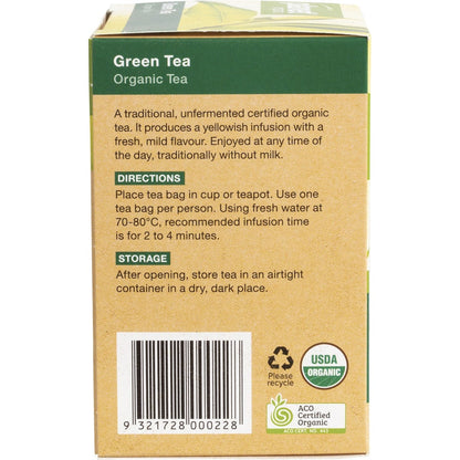 Planet Organic Herbal Tea Bags Green Tea 25pk