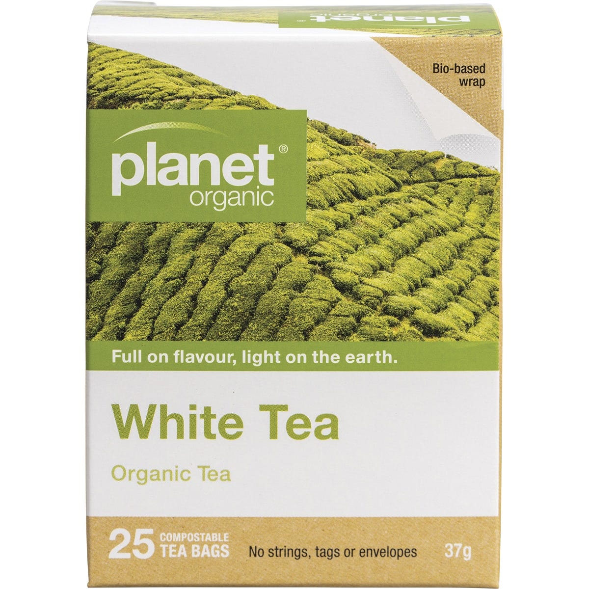 Planet Organic Herbal Tea Bags White Tea 25pk