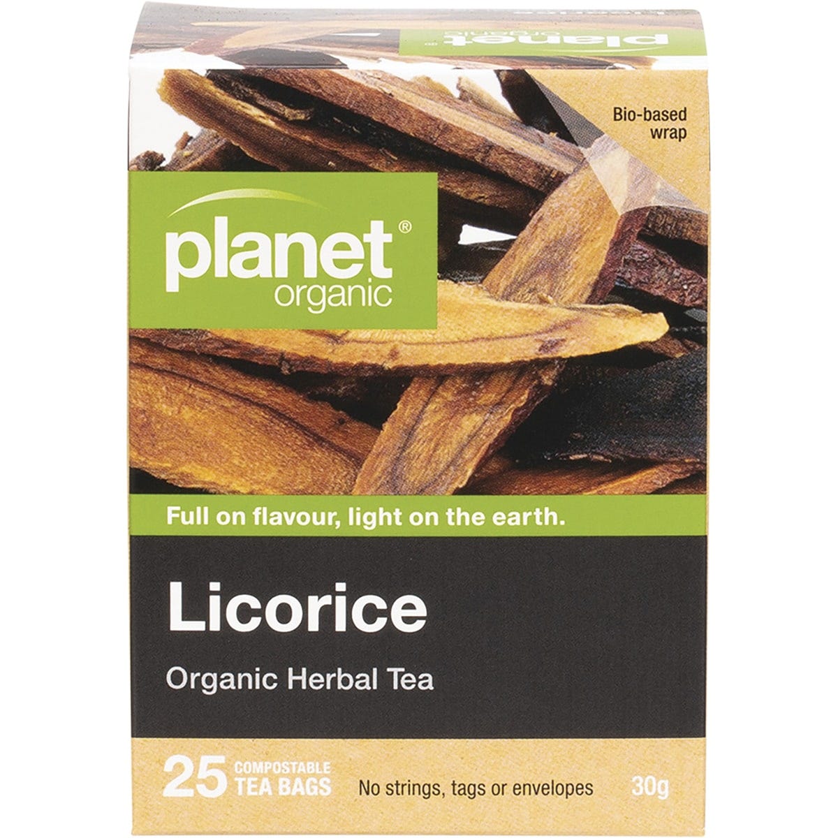 Planet Organic Herbal Tea Bags Licorice 25pk