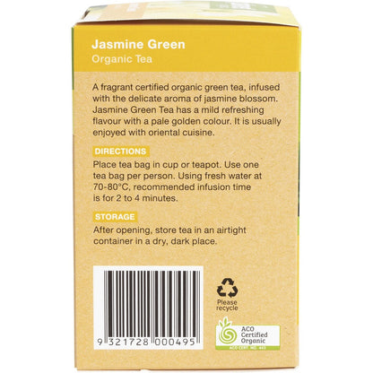 Planet Organic Herbal Tea Bags Jasmine Green 25pk