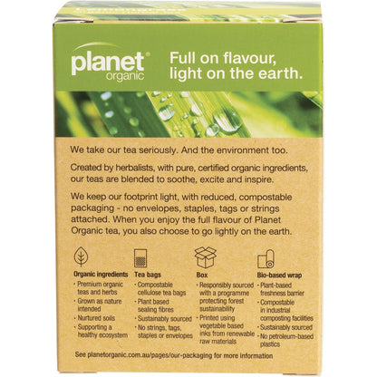 Planet Organic Herbal Tea Bags Lemongrass 25pk