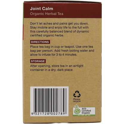 Planet Organic Herbal Tea Bags Joint Calm 25pk