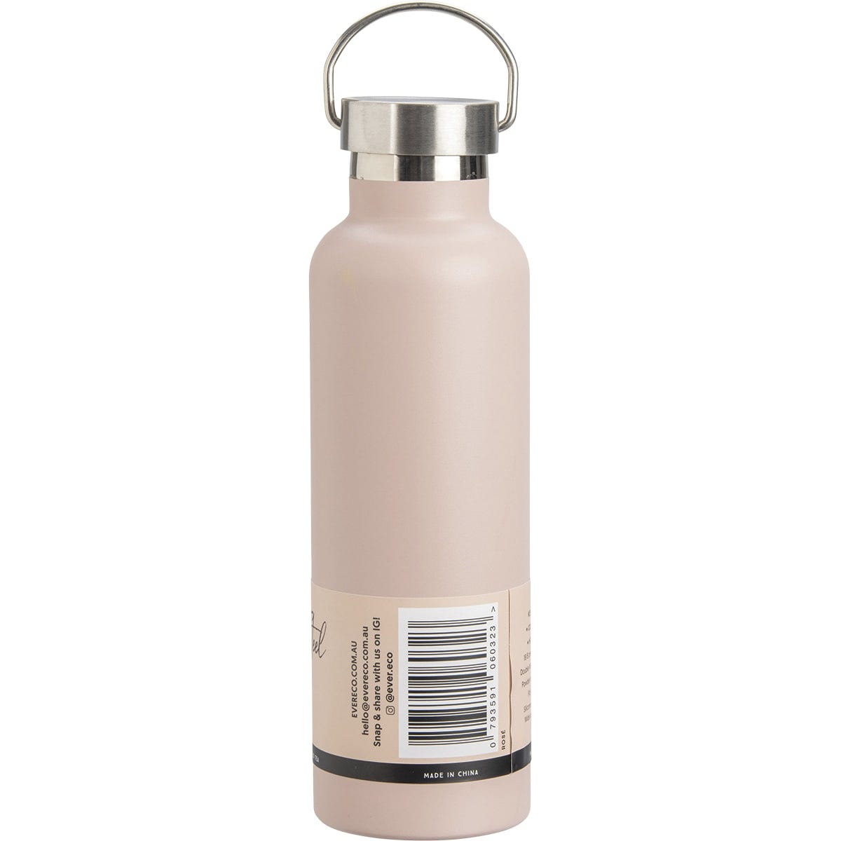 Ever Eco Insulated Stainless Steel Bottle Rose 750ml