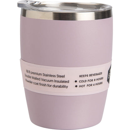 Ever Eco Insulated Coffee Cup Byron Bay Lilac 295ml