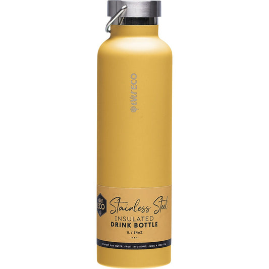 Ever Eco Insulated Stainless Steel Bottle Marigold 1L