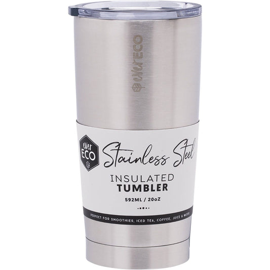 Ever Eco Insulated Tumbler Brushed Stainless Steel 592ml