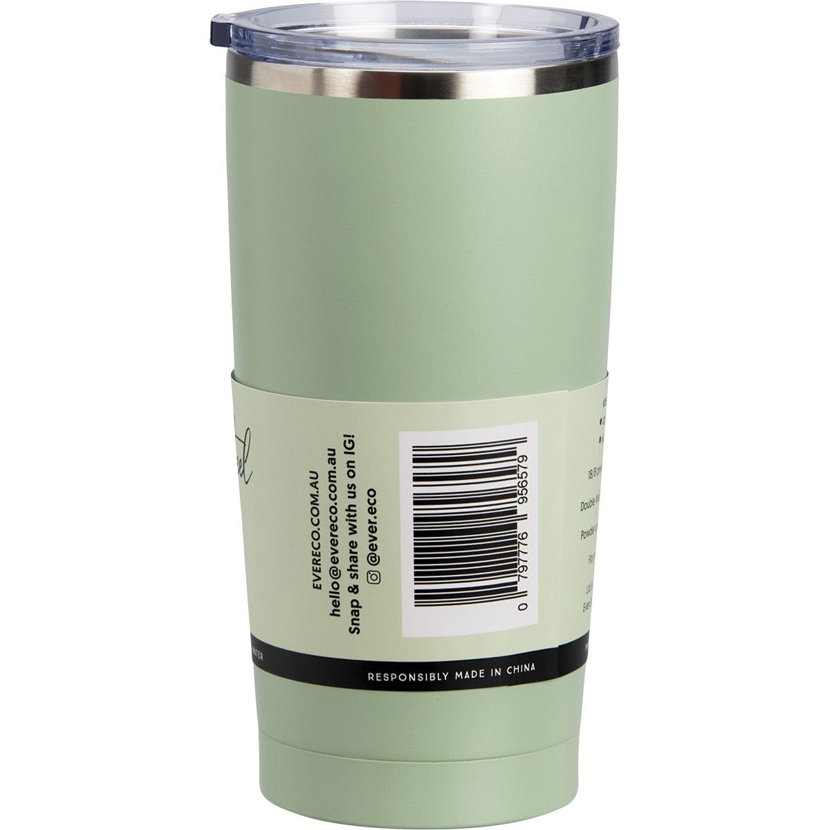 Ever Eco Insulated Tumbler Sage 592ml