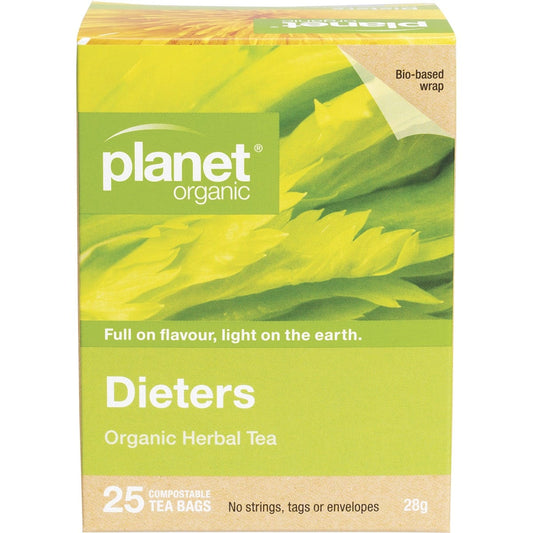 Planet Organic Herbal Tea Bags Dieters 25pk