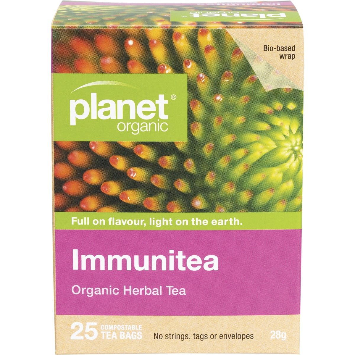 Planet Organic Herbal Tea Bags Immunitea 25pk