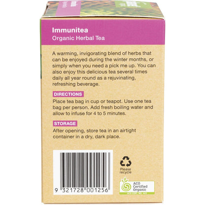 Planet Organic Herbal Tea Bags Immunitea 25pk