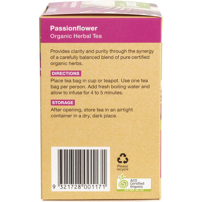 Planet Organic Herbal Tea Bags Passionflower 25pk