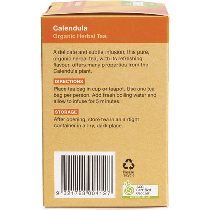 Planet Organic Herbal Tea Bags Calendula 25pk