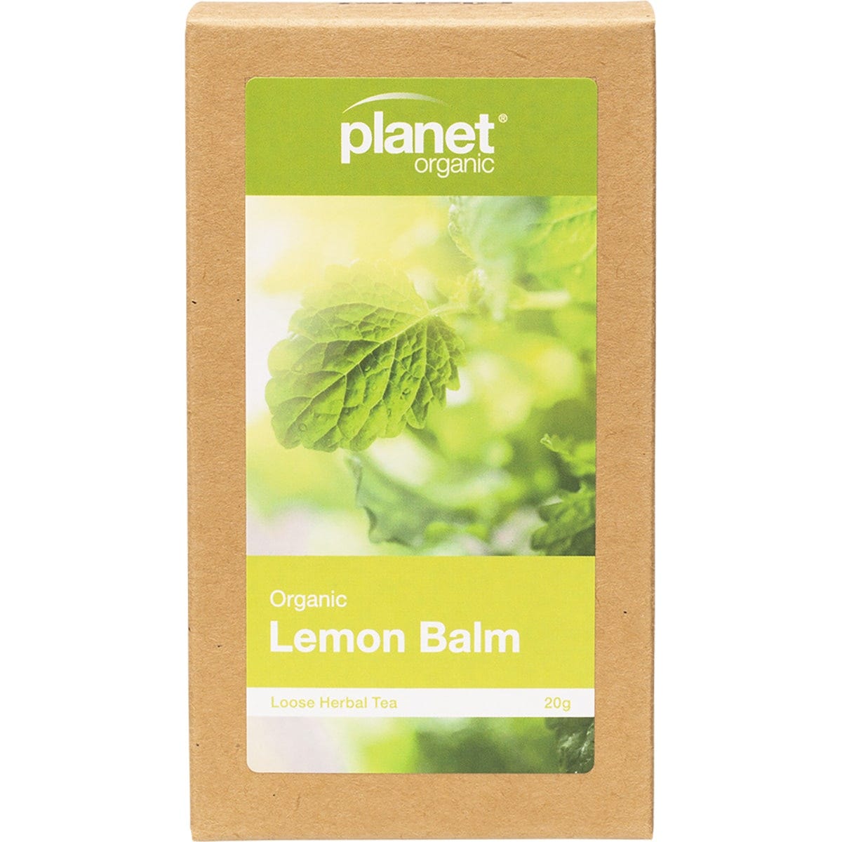 Planet Organic Herbal Loose Leaf Tea Organic Lemon Balm 20g