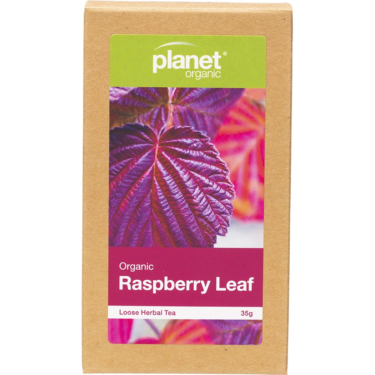 Planet Organic Herbal Loose Leaf Tea Organic Raspberry Leaf 35g