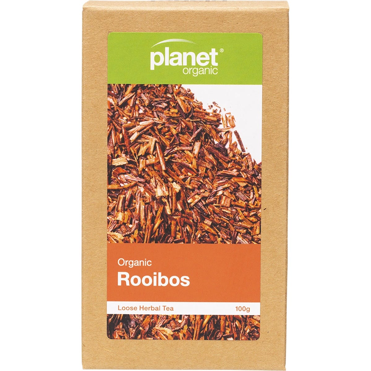 Planet Organic Herbal Loose Leaf Tea Organic Rooibos 100g