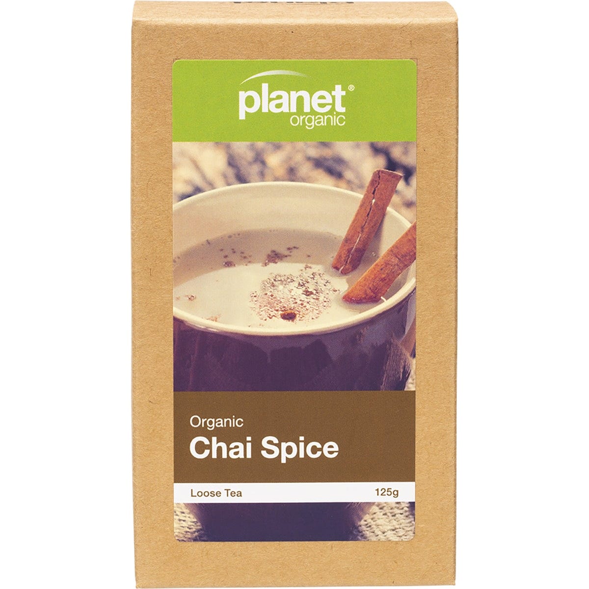 Planet Organic Loose Leaf Tea Organic Chai Spice 125g