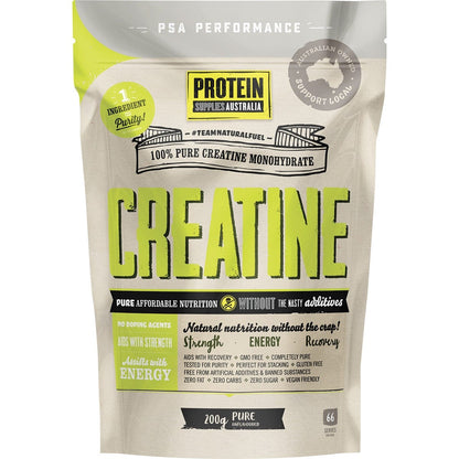 Protein Supplies Australia Creatine Monohydrate Pure 200g