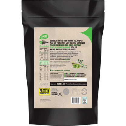 Protein Supplies Australia PeaPro Raw Pea Protein Pure 3kg