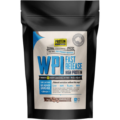 Protein Supplies Australia WPI Whey Protein Isolate Chocolate 3kg