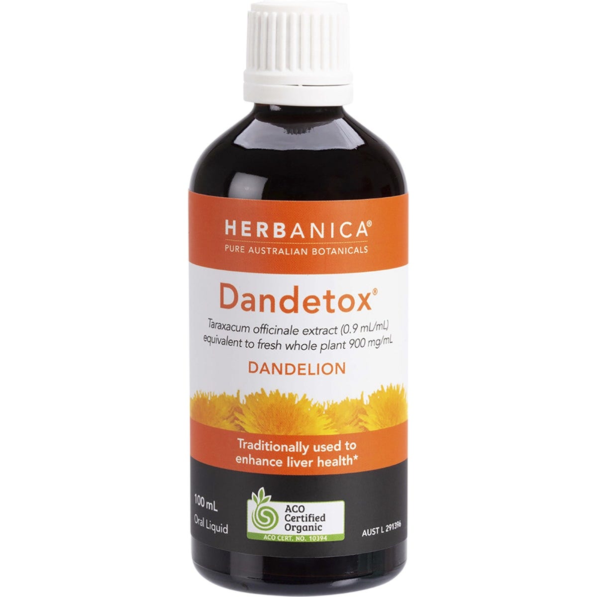 PPC Herbs Herbanica Herbal Tincture Dandetox Dandelion 100ml