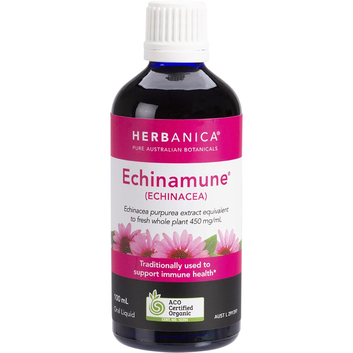 PPC Herbs Herbanica Herbal Tincture Echinamune Echinacea 100ml