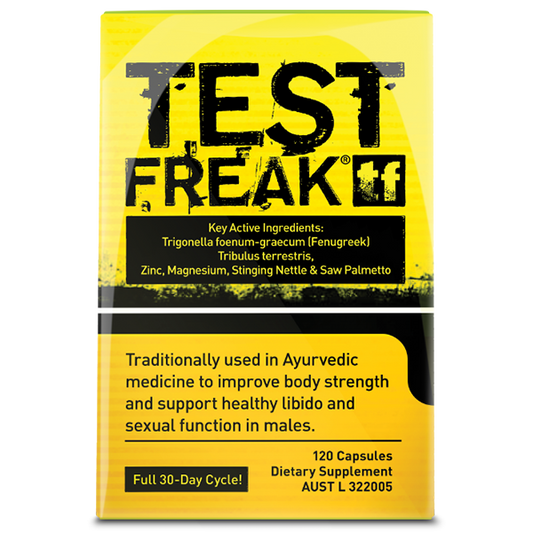 PharmaFreak Test Freak - Testosterone Booster Test Support 120 Caps