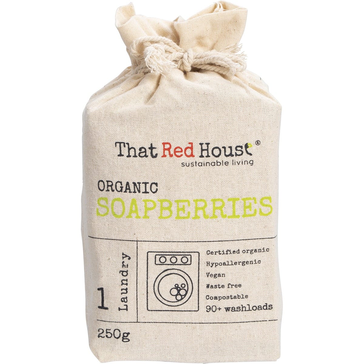 That Red House Organic Soapberries 90+ Washloads 250g