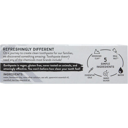 Redmond Earthpaste Toothpaste with Silver Spearmint 113g