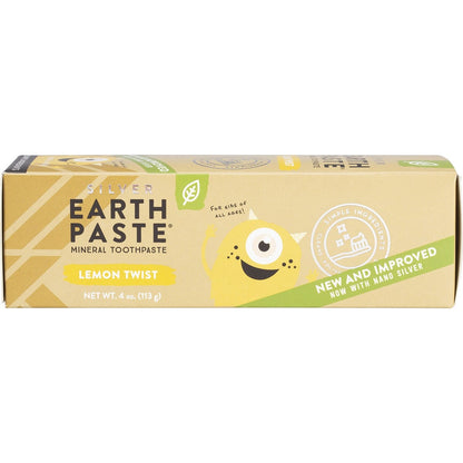 Redmond Earthpaste Toothpaste with Silver Lemon Twist 113g