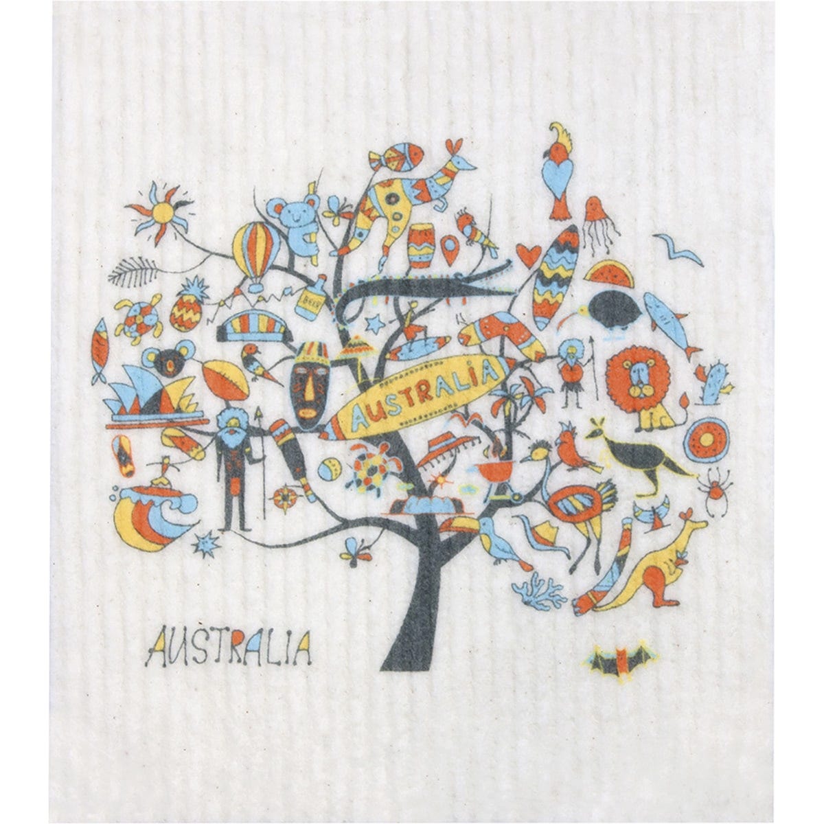 Retrokitchen 100% Compostable Sponge Cloth Australia Tree