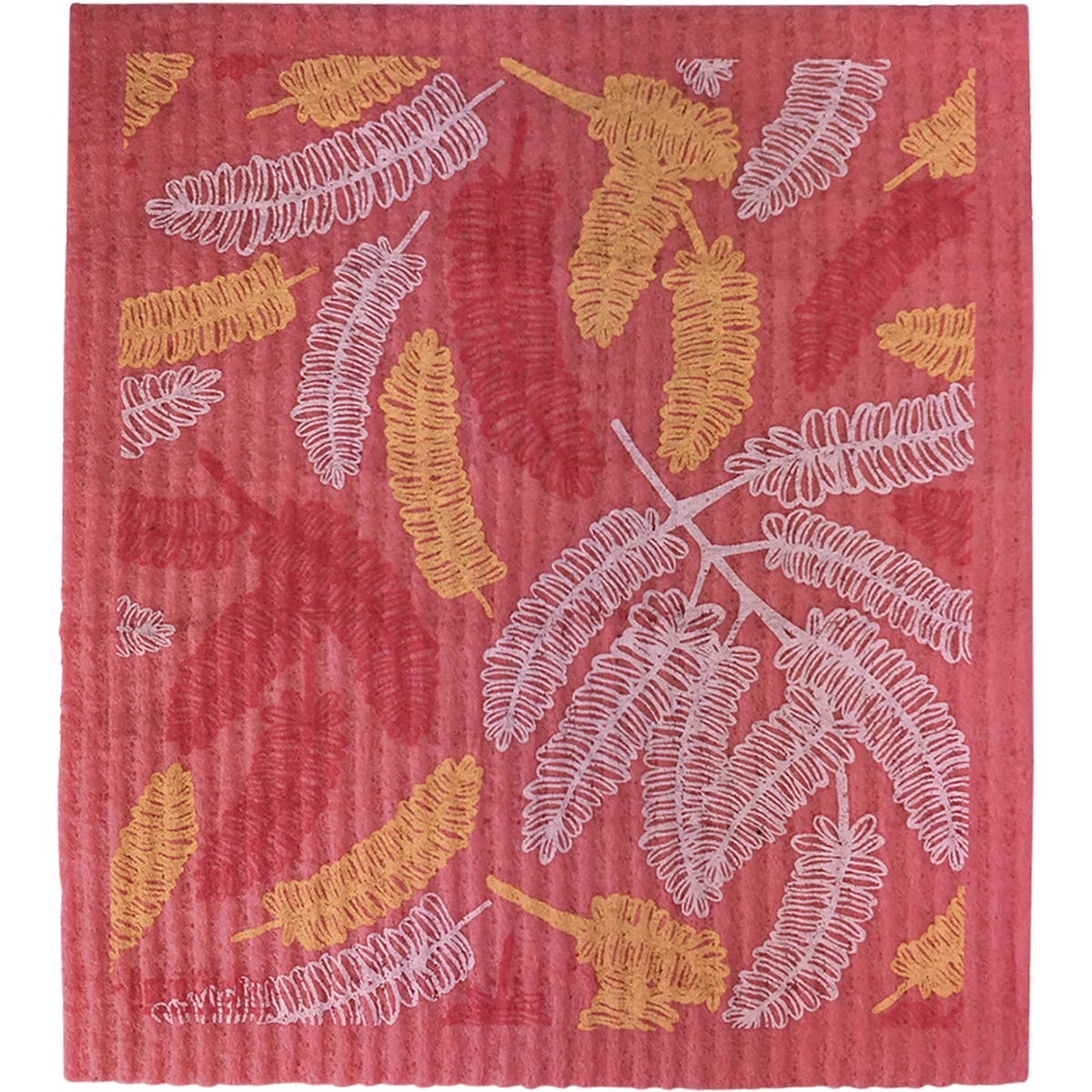 Retrokitchen 100% Compostable Sponge Cloth Poinciana Leaves