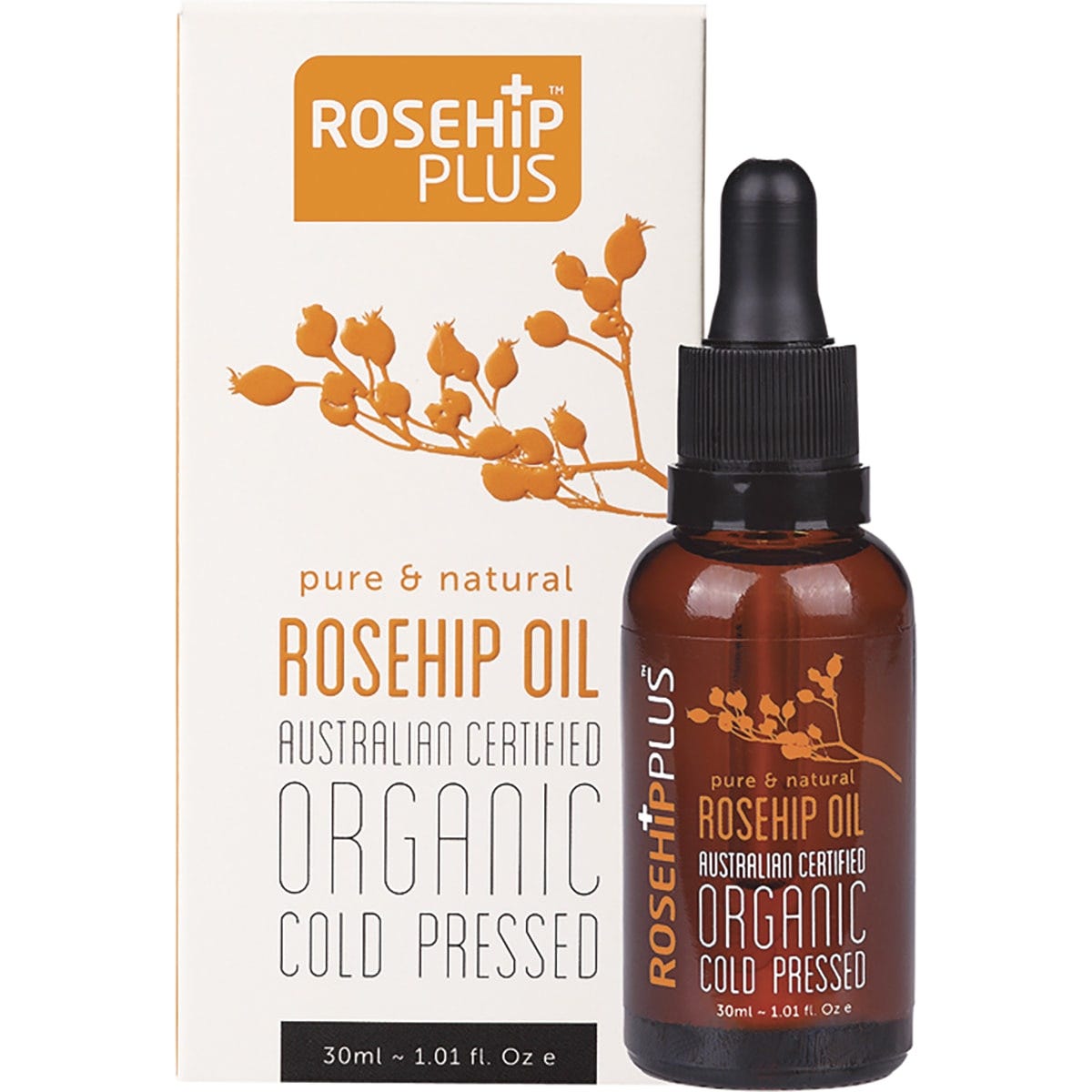 Rosehip Plus Rosehip Oil ACO Certified & Cold Pressed 30ml