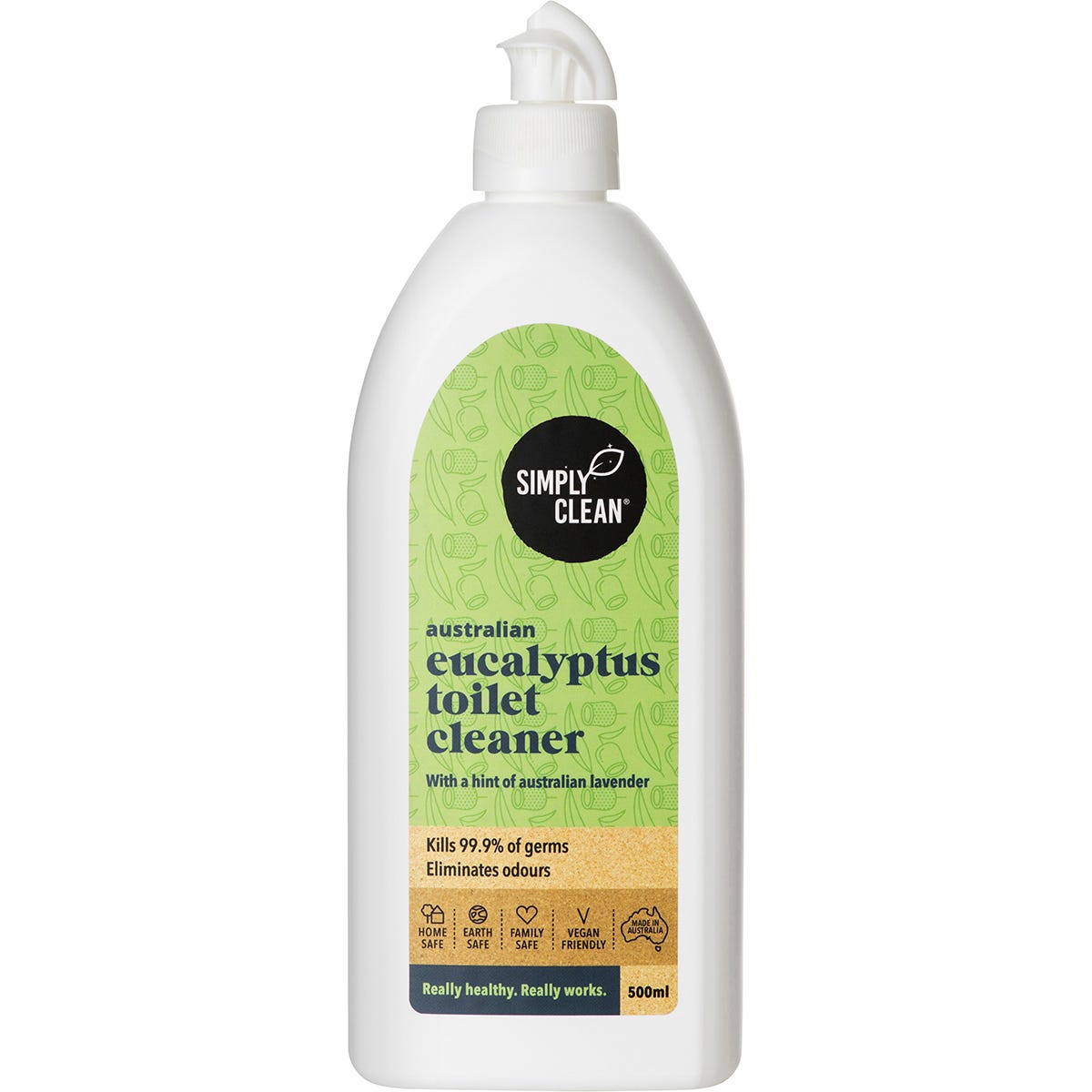 Simply Clean Toilet Cleaner Eucalyptus 500ml