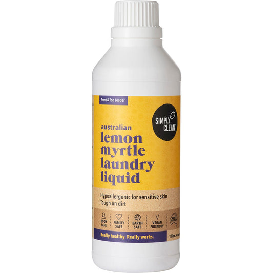 Simply Clean Laundry Liquid Lemon Myrtle 1L