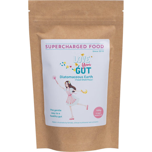 Supercharged Food Love Your Gut Powder Diatomaceous Earth 100g