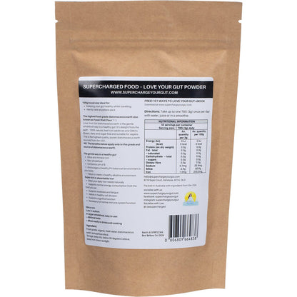 Supercharged Food Love Your Gut Powder Diatomaceous Earth 100g