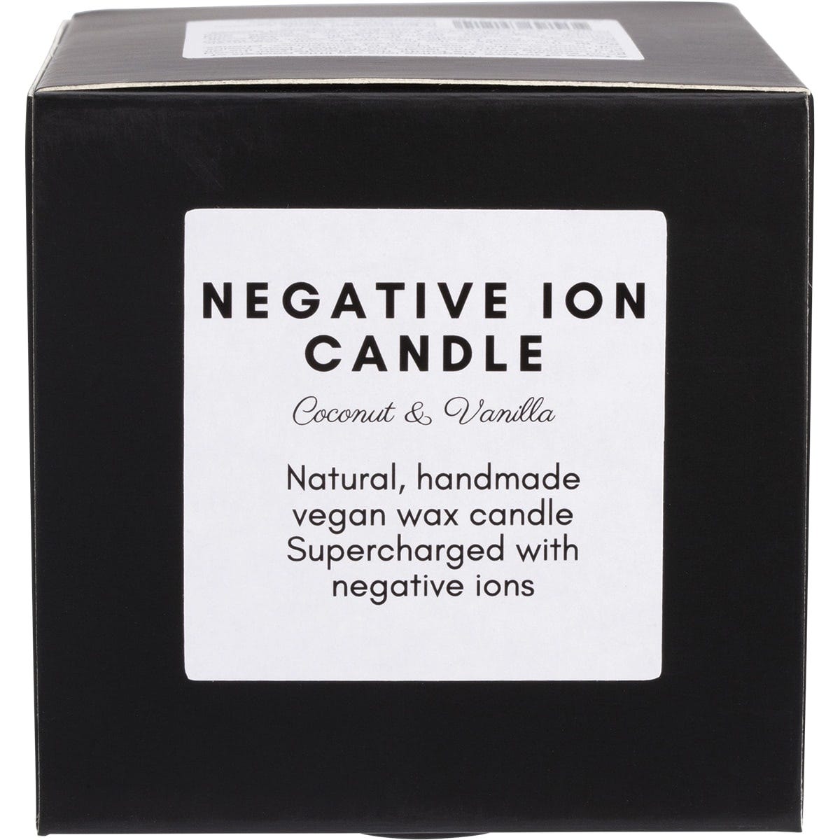 Supercharged Food Negative Ion Candle Coconut & Vanilla