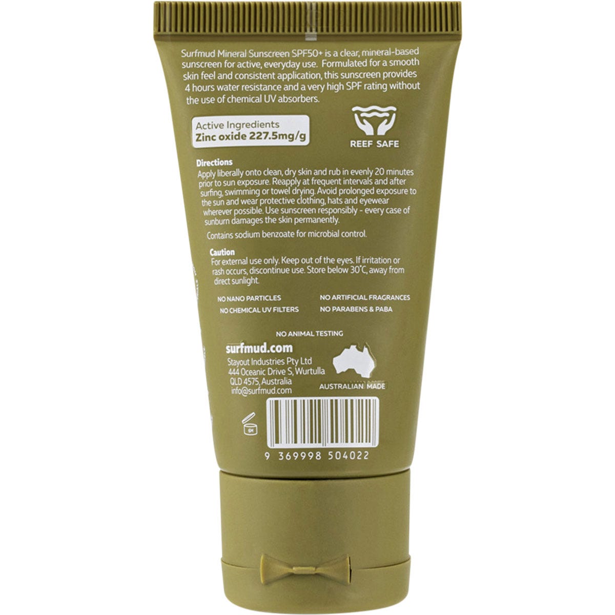 Surfmud Mineral Sunscreen SPF 50+ 50g