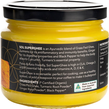 Sol Organics Turmeric Super Ghee 275g