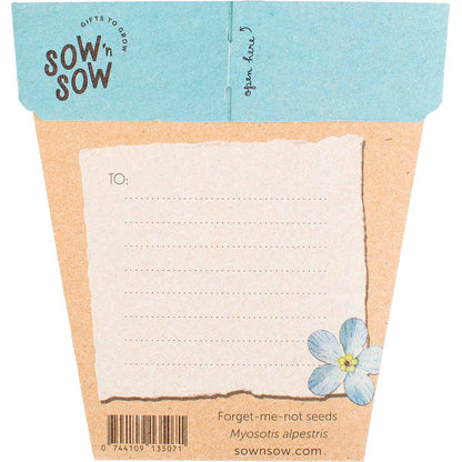 Sow 'n Sow Gift of Seeds Forget Me Not