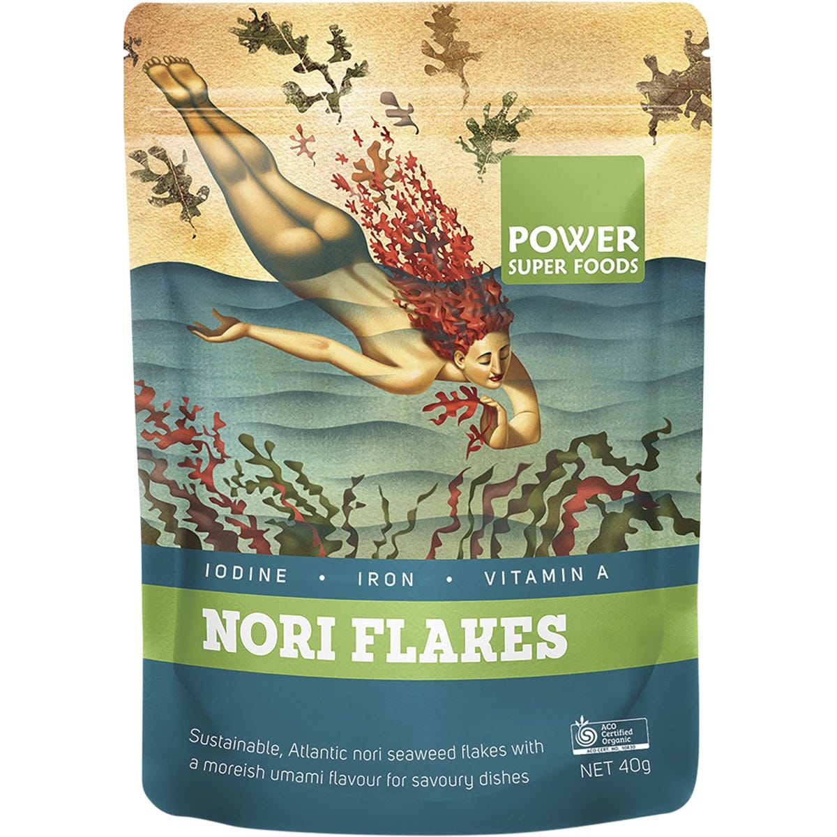 Power Super Foods Nori Flakes The Origin Series 40g