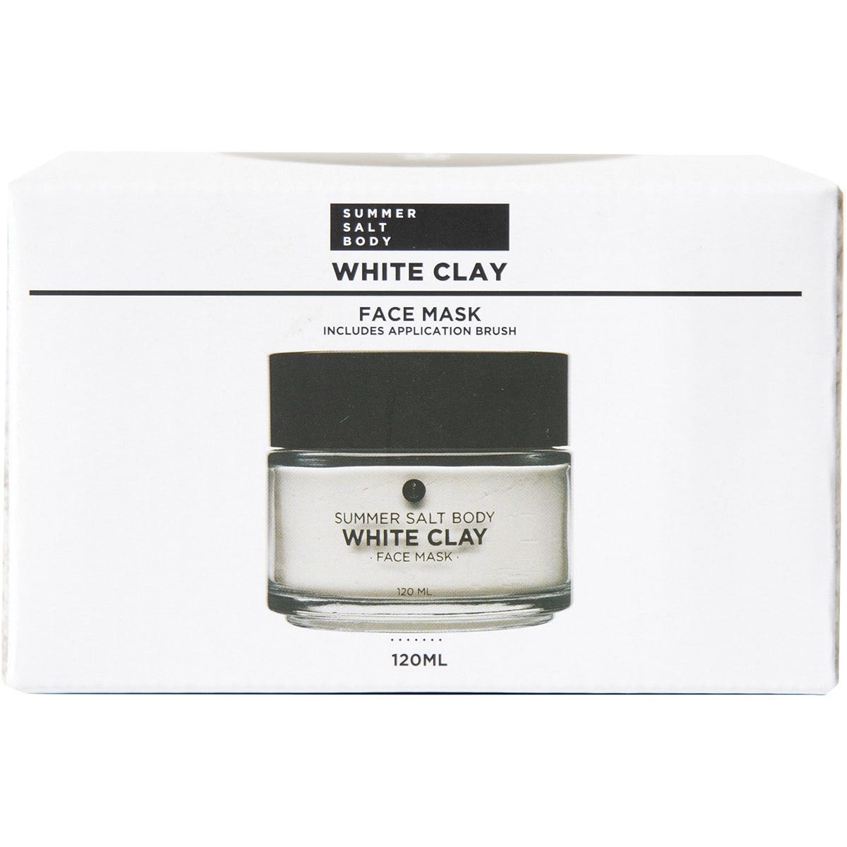 Summer Salt Body Face Mask White Clay 120ml