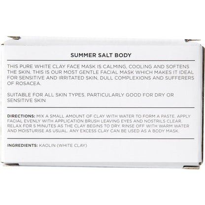 Summer Salt Body Face Mask White Clay 120ml